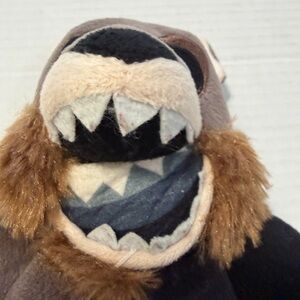 Plush Toy with Furry Details